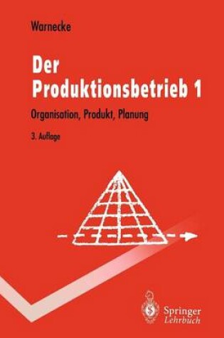 Cover of Der Produktionsbetrieb