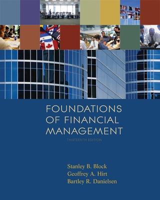 Book cover for Foundations of Financial Management w/S&P bind-in card + Time Value of Money bind-in card