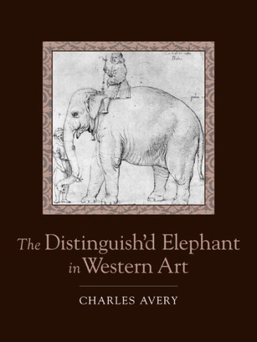 Book cover for The Distinguish'd Elephant in Western Art
