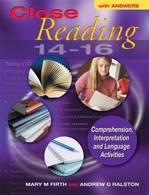 Book cover for Close Reading 14-16 With Answers