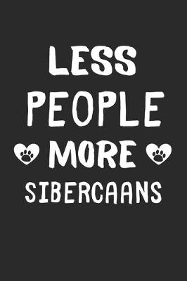 Book cover for Less People More Sibercaans