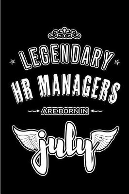 Book cover for Legendary HR Managers are born in July