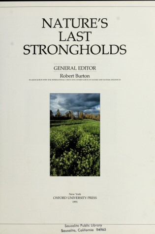 Cover of Nature's Last Strongholds