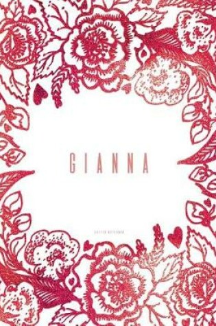 Cover of Gianna. Dotted Notebook