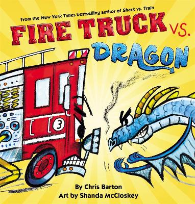 Book cover for Fire Truck vs. Dragon