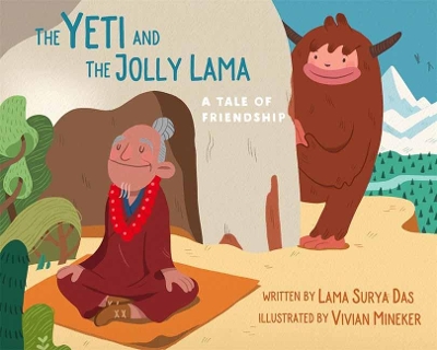 Book cover for The Yeti and the Jolly Lama