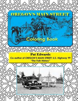Book cover for OREGON'S MAIN STREET Coloring Book