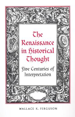 Cover of The Renaissance in Historical Thought