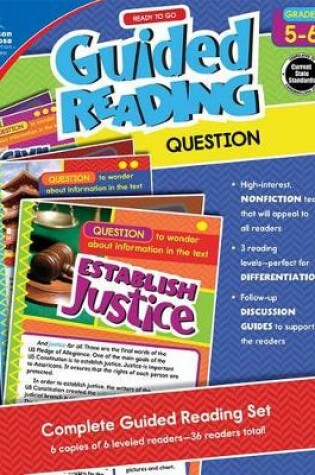 Cover of Ready to Go Guided Reading: Question, Grades 5 - 6