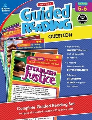 Book cover for Ready to Go Guided Reading: Question, Grades 5 - 6