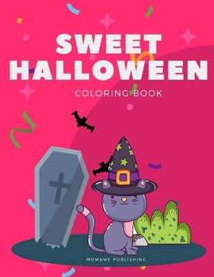 Book cover for Sweet Halloween Coloring Book