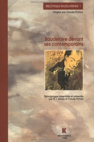 Cover of Baudelaire Devant Ses Contemporains