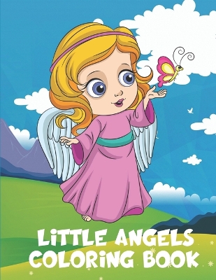 Book cover for Little Angels Coloring Book