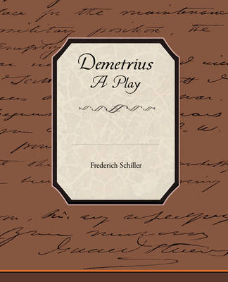 Book cover for Demetrius a Play