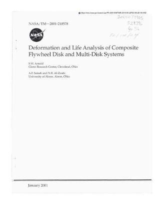 Book cover for Deformation and Life Analysis of Composite Flywheel Disk and Multi-Disk Systems