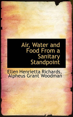 Book cover for Air, Water and Food from a Sanitary Standpoint