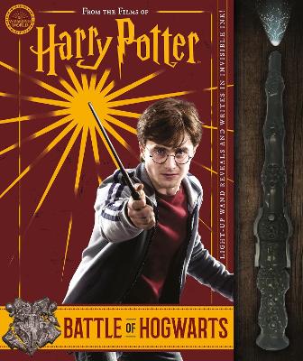 Book cover for The Battle of Hogwarts and the Magic Used to Defend It (Harry Potter)