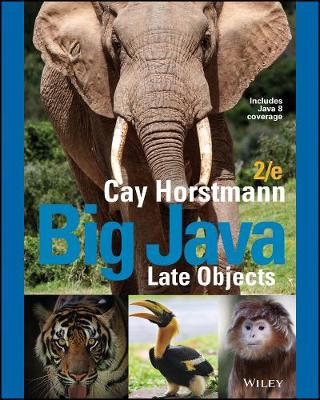 Book cover for Big Java Late Objects 2nd Edition Enhanced EPUB