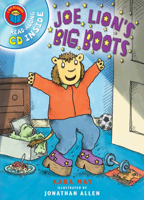 Book cover for I Am Reading with CD: Joe Lion's Big Boots