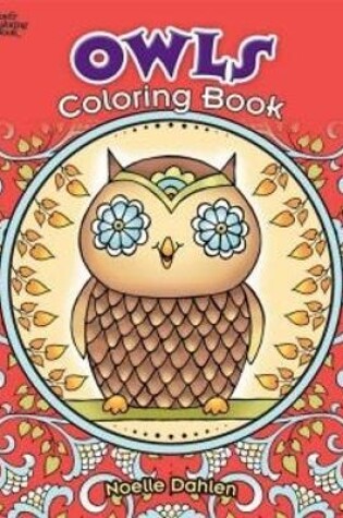 Cover of Owls Coloring Book