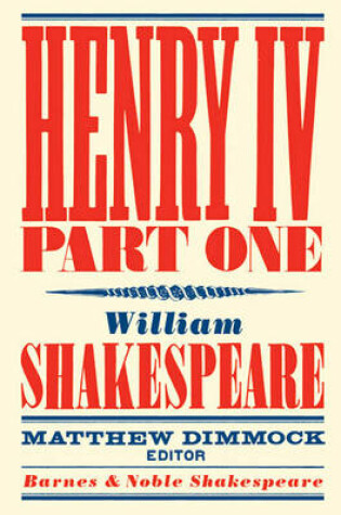 Cover of Henry IV Part One (Barnes & Noble Shakespeare)