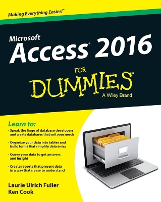 Book cover for Access 2016 For Dummies