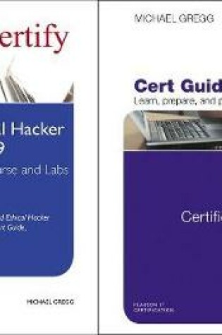 Cover of Certified Ethical Hacker (Ceh) Version 9 Pearson Ucertify Course and Labs and Textbook Bundle