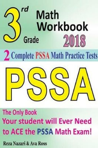 Cover of 3rd Grade PSSA Math Workbook 2018
