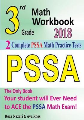 Book cover for 3rd Grade PSSA Math Workbook 2018