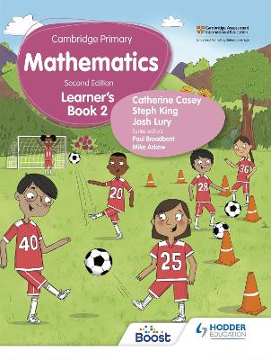Book cover for Cambridge Primary Mathematics Learner's Book 2 Second Edition
