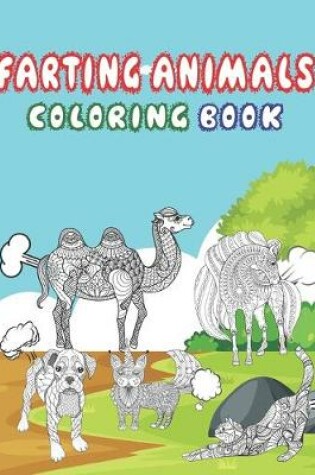 Cover of Farting Animals Coloring Book