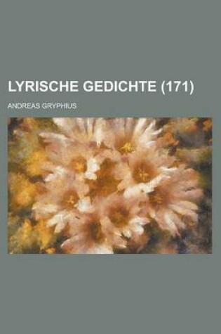 Cover of Lyrische Gedichte (171)