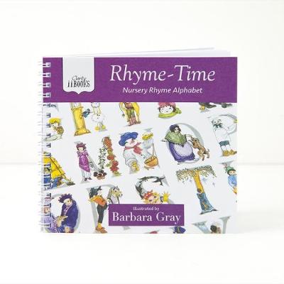 Book cover for Rhyme-Time Nursery Rhyme Alphabet