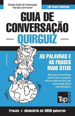 Book cover for Guia de Conversacao Portugues-Quirguiz e vocabulario tematico 3000 palavras