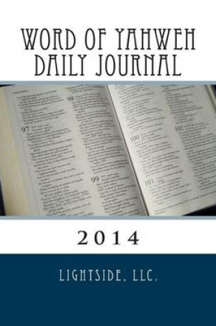 Cover of Word of Yahweh Daily Journal 2014