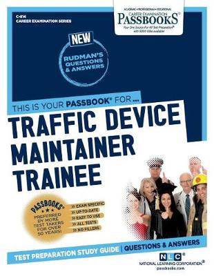 Cover of Traffic Device Maintainer Trainee (C-814)