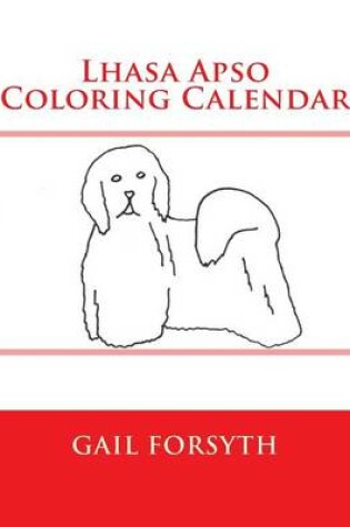 Cover of Lhasa Apso Coloring Calendar