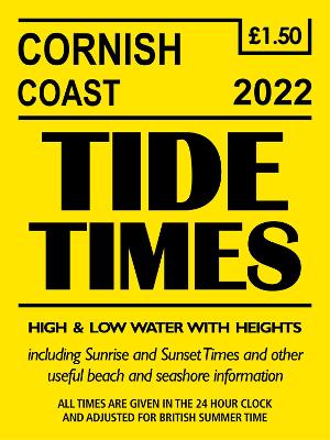 Book cover for Tide Times Cornish Coast 2022