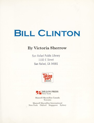 Book cover for Bill Clinton