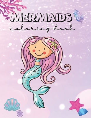 Book cover for Mermaid Coloring Book