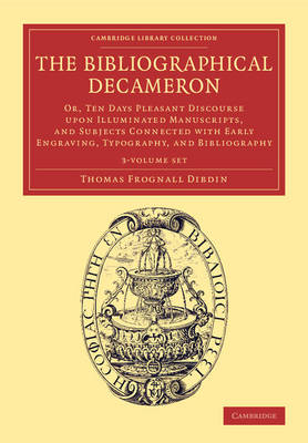 Cover of The Bibliographical Decameron 3 Volume Set