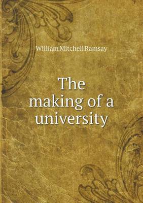 Book cover for The making of a university