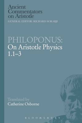 Book cover for Philoponus: On Aristotle Physics 1.1-3