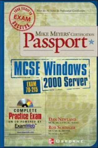 Cover of Mike Meyers' MCSE Windows (R) 2000 Server Certification Passport (Exam 70-215)