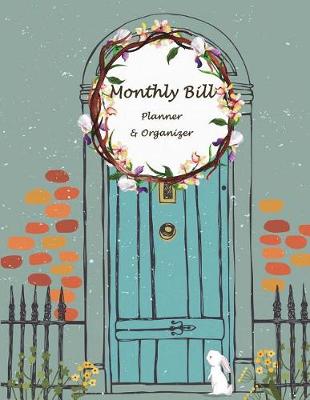 Book cover for Monthly Bill Planner & Organizer