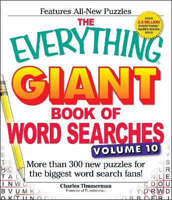 Cover of The Everything Giant Book of Word Searches, Volume 10