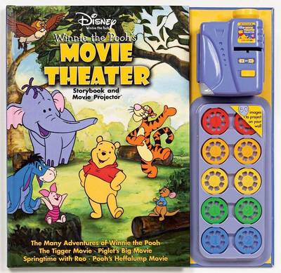 Book cover for Disney Winnie the Pooh Movie Theater Storybook & Movie Projector