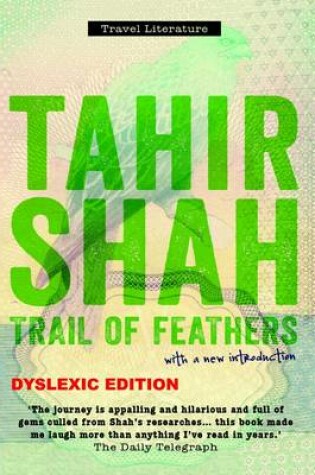 Cover of Trail of Feathers, Dyslexic edition