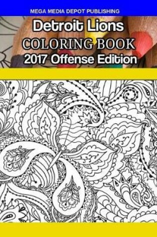 Cover of Detroit Lions Coloring Book