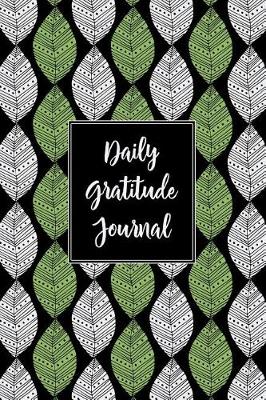 Cover of Gratitude Journal Abstract Leaves Pattern 8